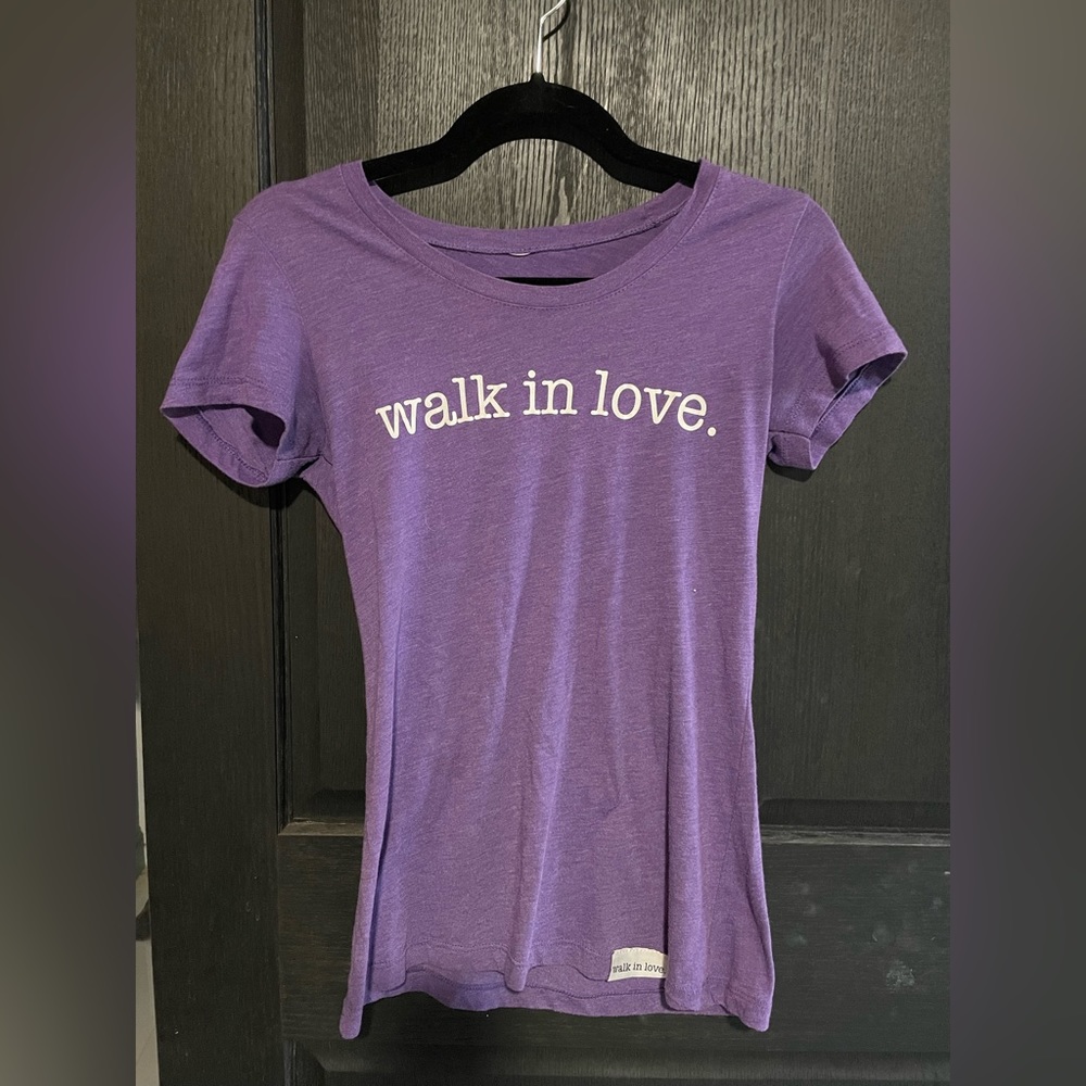 Walk in Love. T-shirt XS